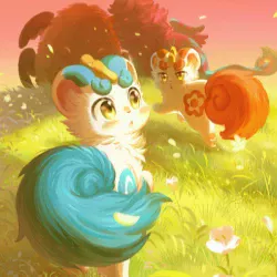 Мифические звери 3 — постер аниме