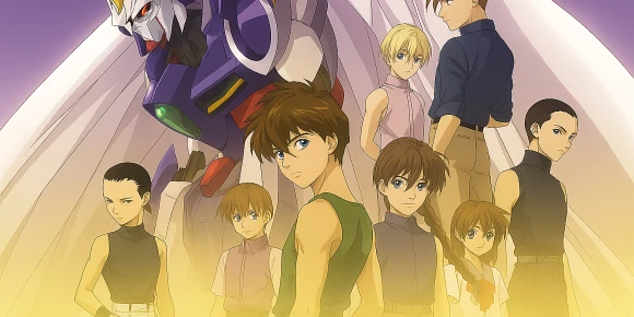 Мобильный Гандам Дубль-вэ: Бесконечный вальс — баннер