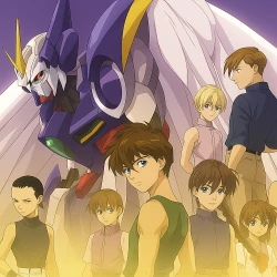 Мобильный Гандам Дубль-вэ: Бесконечный вальс — постер аниме