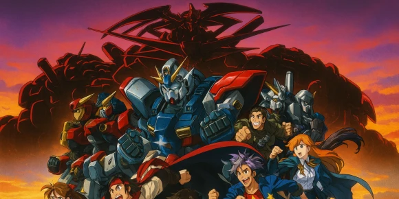 Мобильный воин Джи-Гандам — баннер