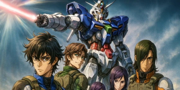 Мобильный воин ГАНДАМ 00 (первый сезон) — баннер