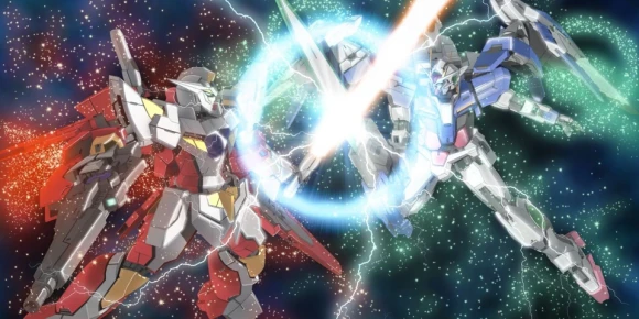 Мобильный воин ГАНДАМ 00 (второй сезон) — баннер