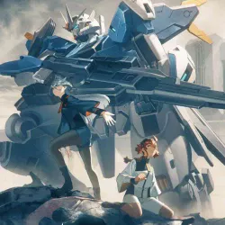 Мобильный воин ГАНДАМ 00 (второй сезон) — постер аниме