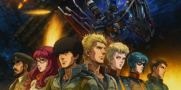 Мобильный воин Гандам: Грозовой сектор (фильм первый) — баннер