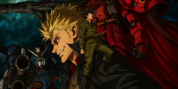 Мобильный воин Гандам: Грозовой сектор (первый сезон) — баннер