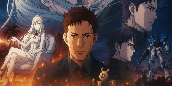 Мобильный воин Гандам: Вспышка Хэтэуэя — баннер