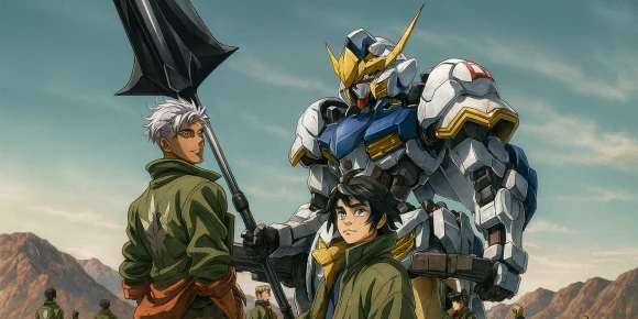 Мобильный воин Гандам: Железнокровные сироты [ТВ-1] — баннер