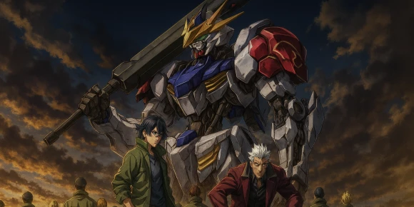 Мобильный воин Гандам: Железнокровные сироты [ТВ-2] — баннер