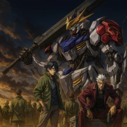 Мобильный воин Гандам: Железнокровные сироты [ТВ-2] — постер аниме