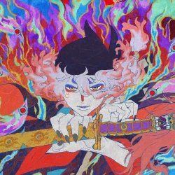 Мононокэ: Огненная крыса — постер аниме