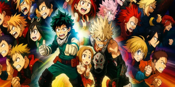 Моя геройская академия. Фильм 2: Герои восстанут — баннер