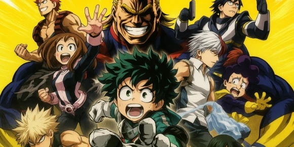 Моя геройская академия [ТВ-1] — баннер