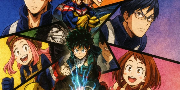 Моя геройская академия [ТВ-2] — баннер