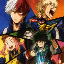 Моя геройская академия [ТВ-2] — постер аниме