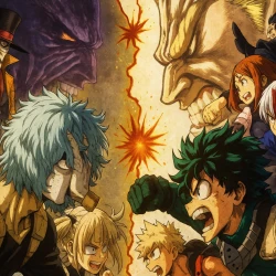 Моя геройская академия [ТВ-3] — постер аниме