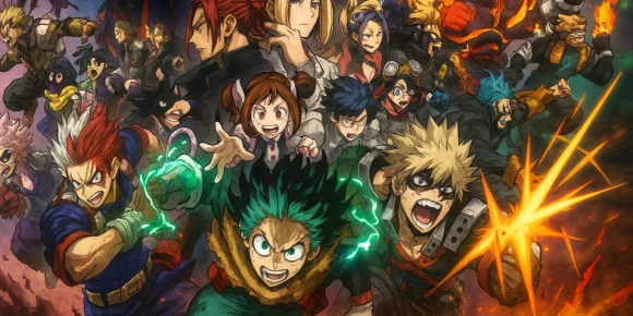 Моя геройская академия: Ты следующий — баннер