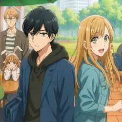 Моя любовь к Ямаде 999 уровня — постер аниме