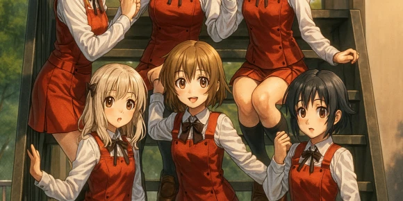 Наброски Хидамари [ТВ-4] — баннер