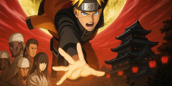 Наруто 8: Кровавая тюрьма — баннер