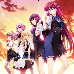 Натюрморт в серых тонах — постер аниме