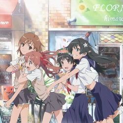 Некий научный Рейлган [ТВ-1] — постер аниме