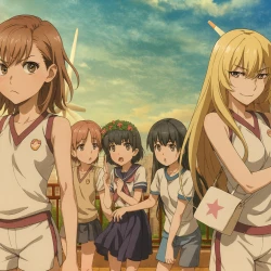 Некий научный Рейлган [ТВ-3] — постер аниме