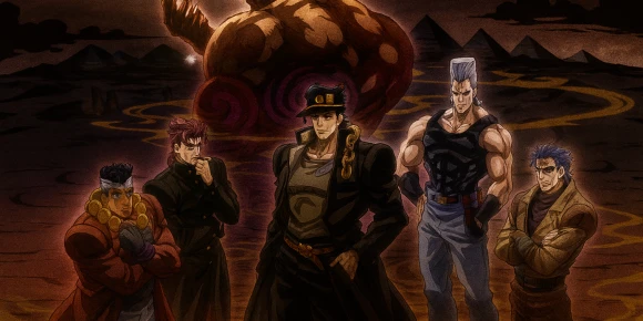 Невероятные приключения Джоджо [ТВ-2, сезон 2] — баннер