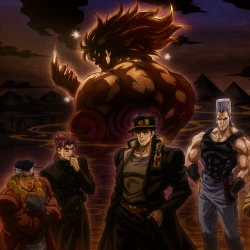 Невероятные приключения Джоджо [ТВ-2, сезон 2] — постер аниме