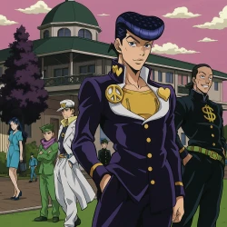 Невероятные приключения Джоджо [ТВ-3] — постер аниме