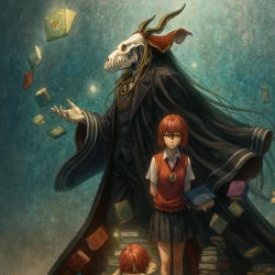 Невеста чародея OVA — постер аниме