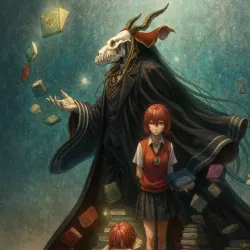 Невеста чародея OVA — постер аниме