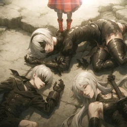 Ниер: Автомата [ТВ-2] — постер аниме