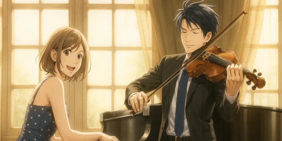 Нодамэ Кантабиле (первый сезон) — баннер