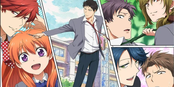 Нодзаки и его сёдзё-манга — баннер