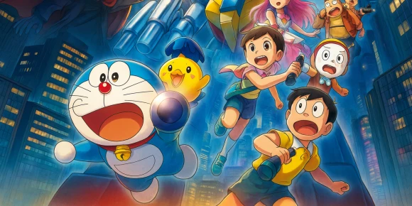 Новый Дораэмон 6 — баннер