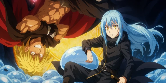 О моём перерождении в слизь [ТВ-2, второй сезон] — баннер