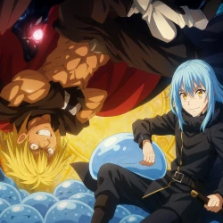 О моём перерождении в слизь [ТВ-2, второй сезон] — постер аниме