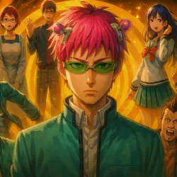 Ох, уж этот экстрасенс Сайки Кусуо! [ТВ-1] — постер аниме