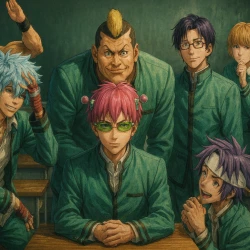 Ох, уж этот экстрасенс Сайки Кусуо! [ТВ-2] — постер аниме