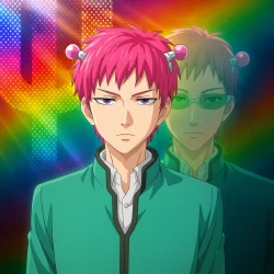 Ох уж этот экстрасенс Сайки Кусуо! — постер аниме