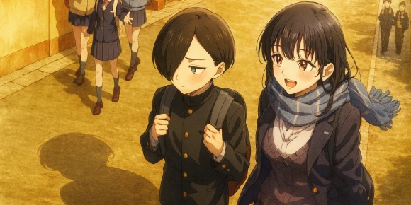 Опасность в моём сердце [ТВ-1] — баннер