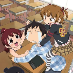 Отвязная троица [ТВ-1] — постер аниме