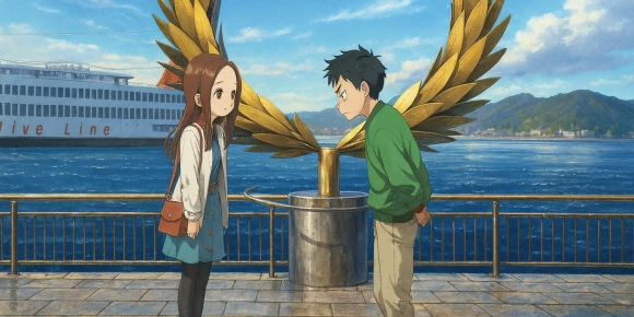 Озорная Такаги [ТВ-3] — баннер