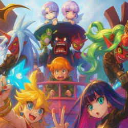 Панти, Стокинг и Гартербелт 2 — постер аниме