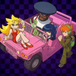 Панти, Стокинг и Гартербелт — постер аниме