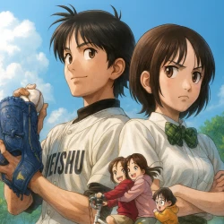 Перекрестная игра — постер аниме