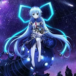 Планетарианка: Звёздный странник — постер аниме