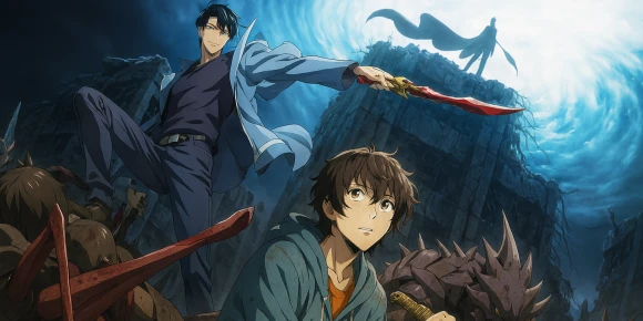 Поднятие уровня в одиночку [ТВ-1] — баннер