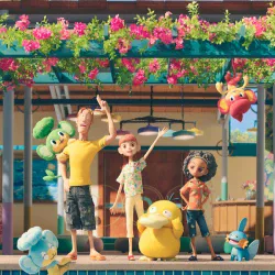 Покемон: Консьерж — постер аниме