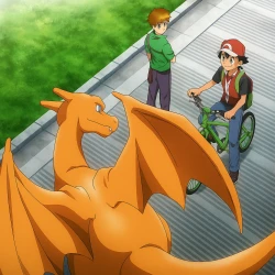 Покемон: Начало — постер аниме